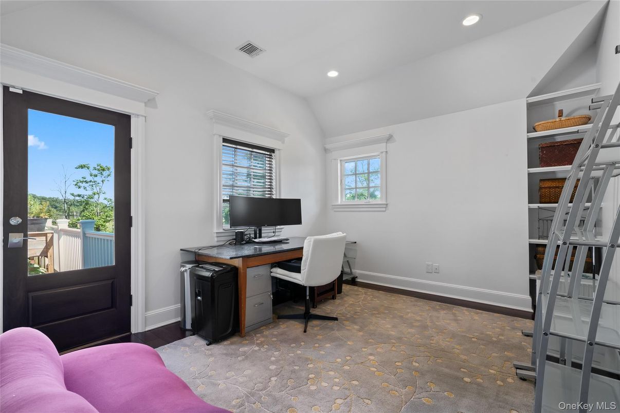 Home Office, Interior, Recessed Lighting