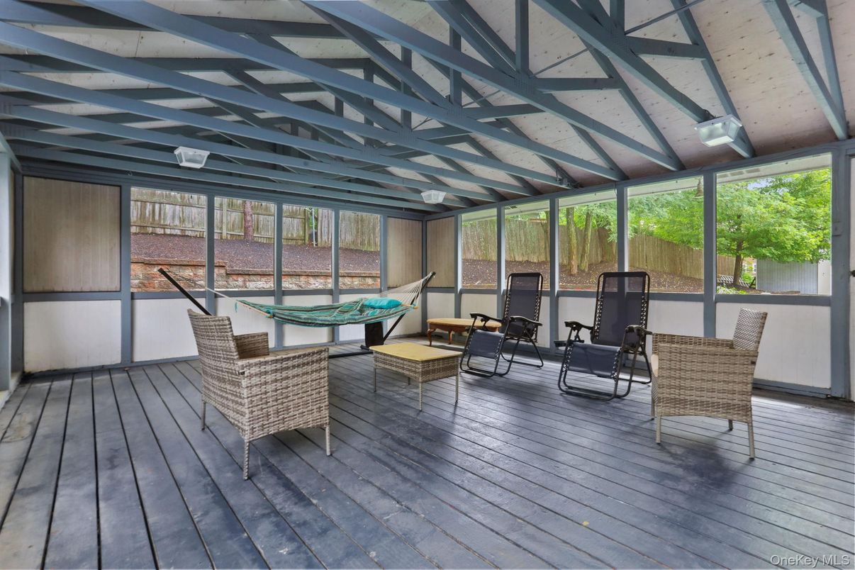 Interior, Sun Room, Wood Texture Flooring