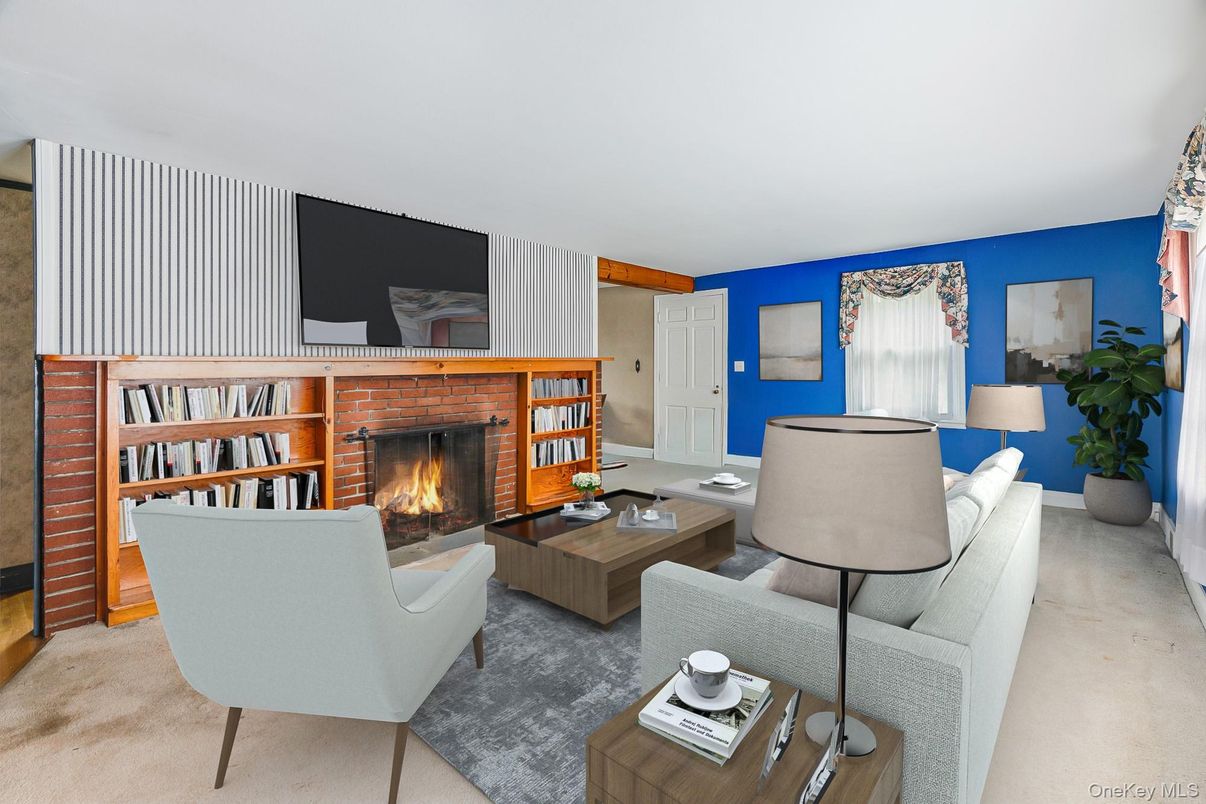 Fireplace, Interior, Living room