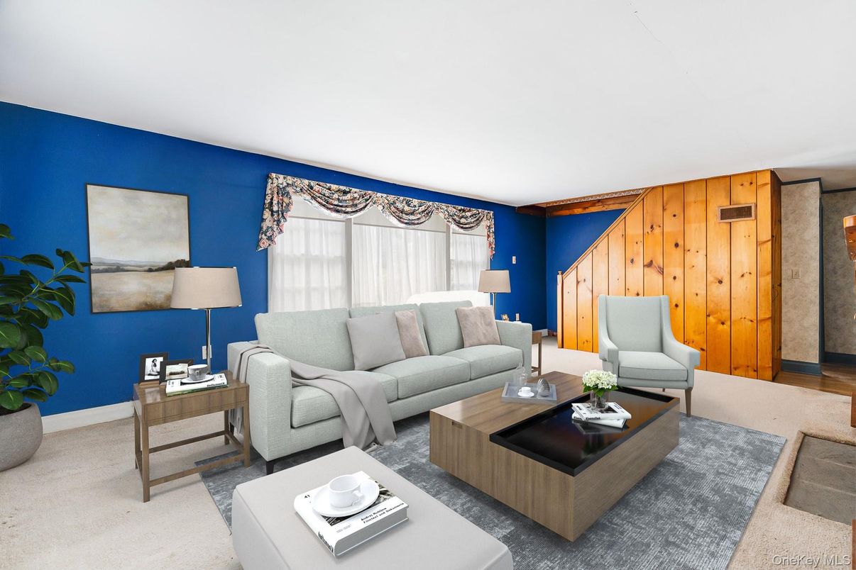 Interior, Living room, Wooden Walls