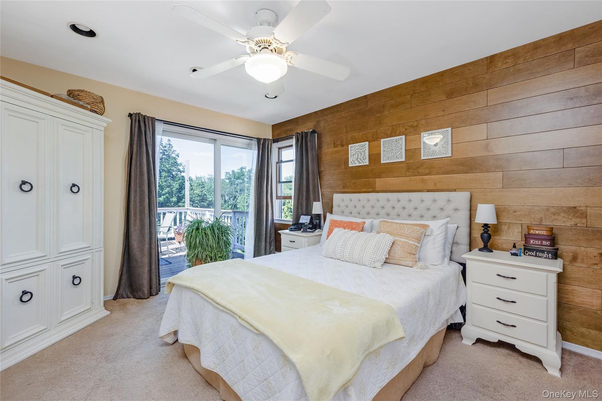 Bedroom, Interior, Wooden Walls
