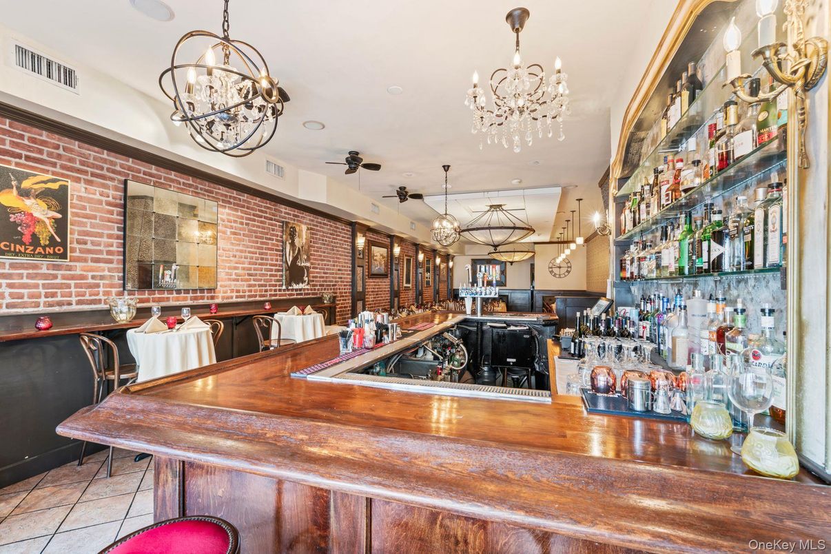 Chandelier, Interior, Pendant Lights, Stone Walls