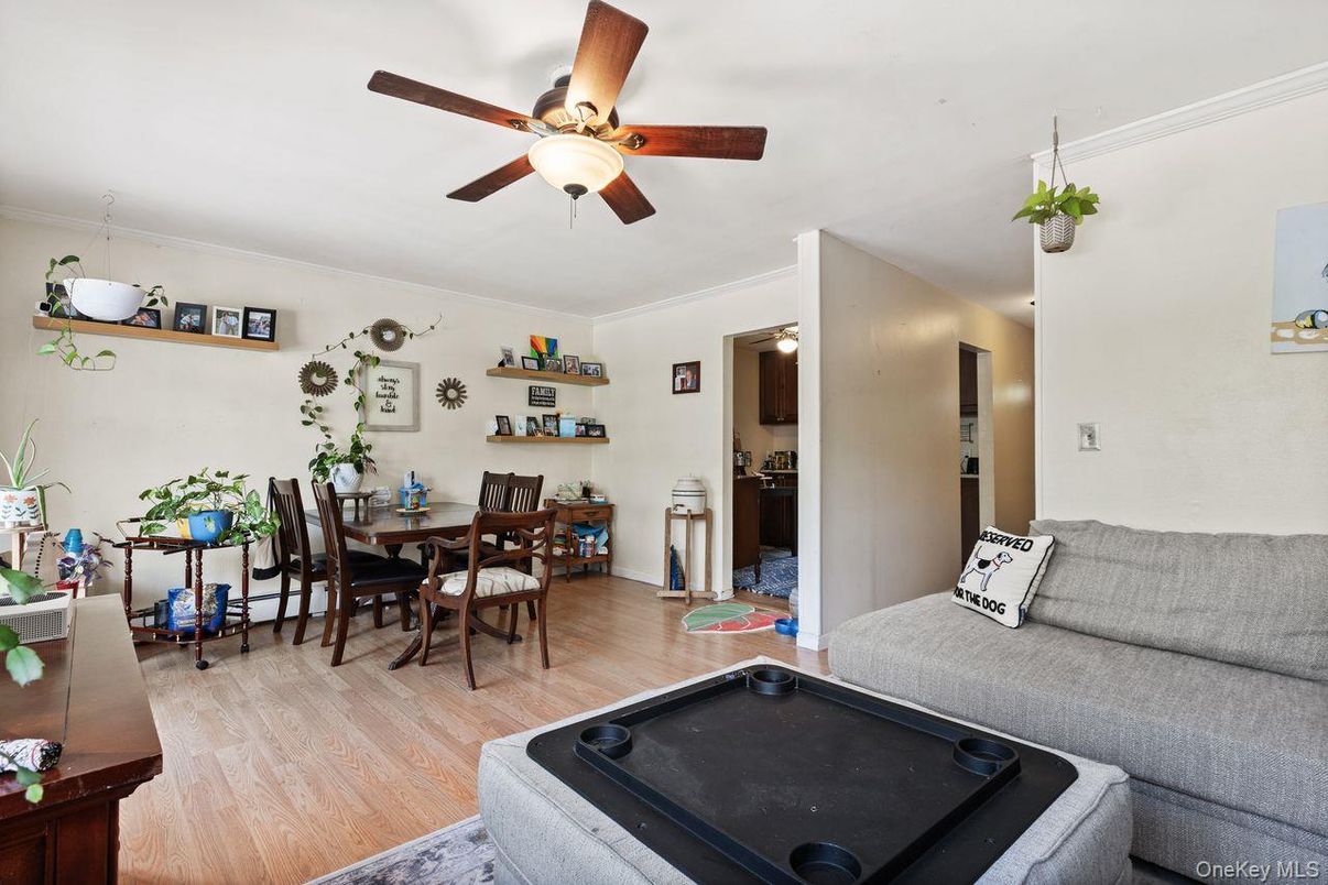 Dining room, Game Room, Interior, Wood Texture Flooring