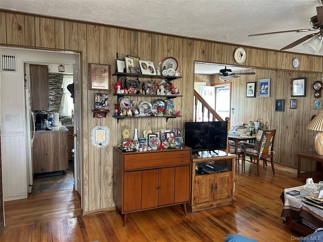 Dining room, Interior, Wood Texture Flooring, Wooden Walls