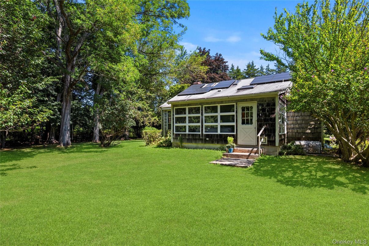 Backyard, Exterior, Solar Panels