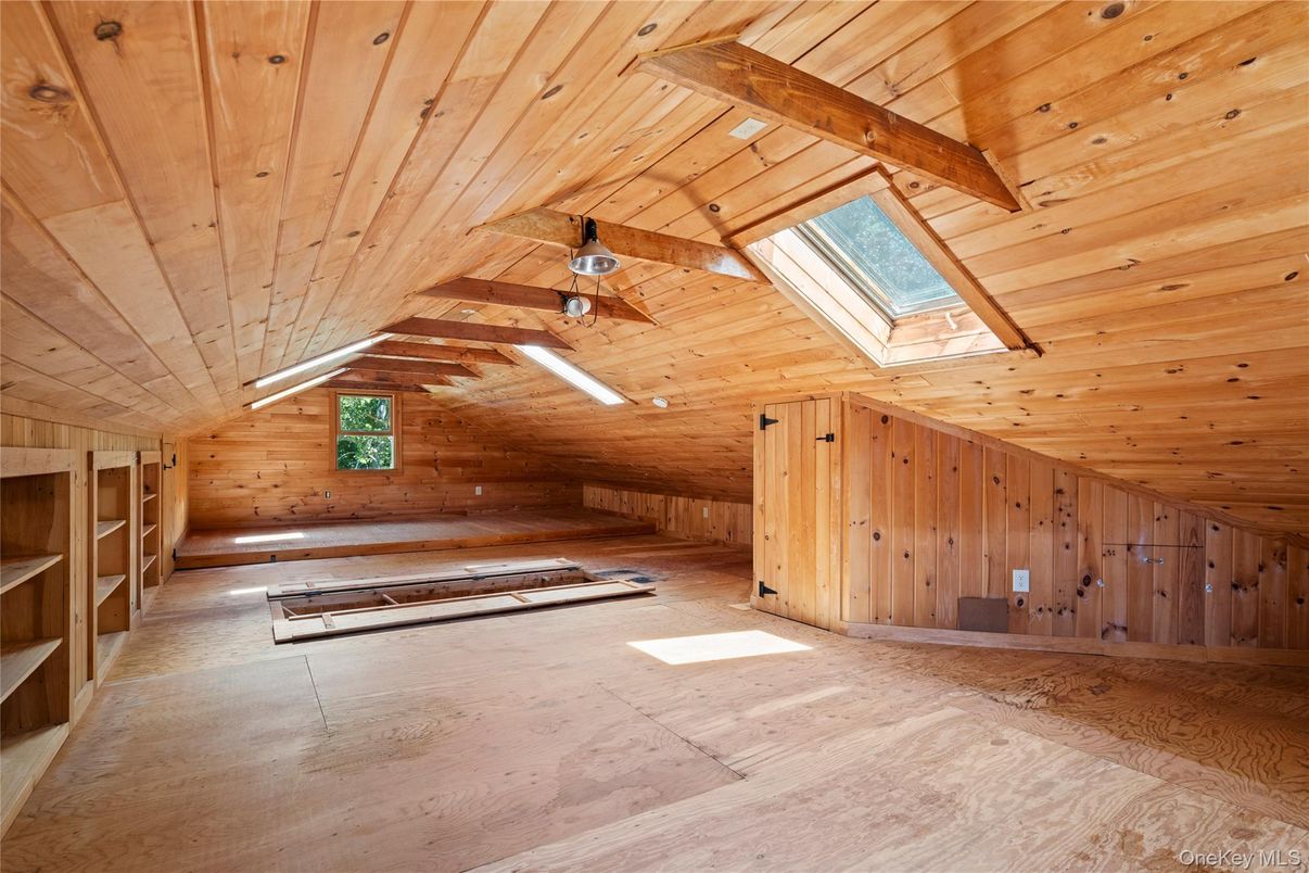 Empty room, Interior, Wooden Beams, Wooden Ceilings, Wood Texture Flooring, Wooden Walls