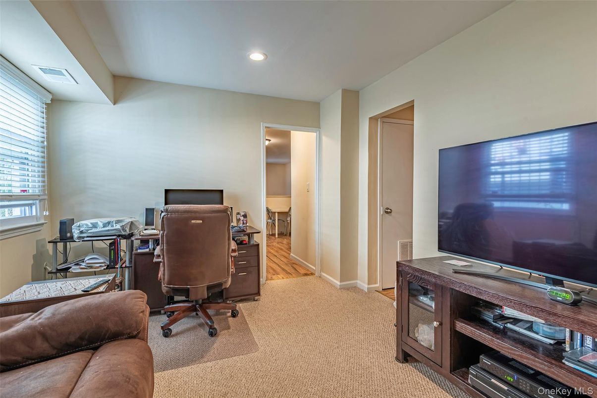 Home Office, Interior, Recessed Lighting