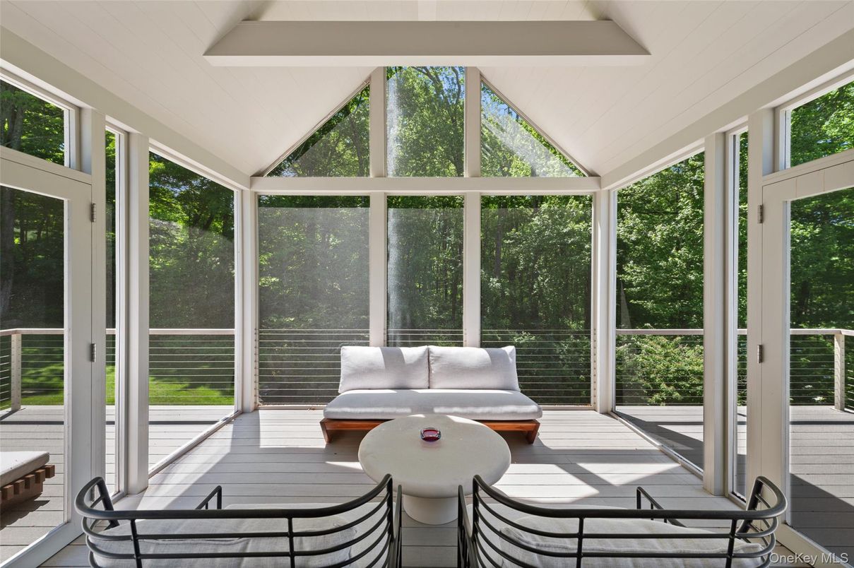 Interior, Sun Room, Wood Texture Flooring