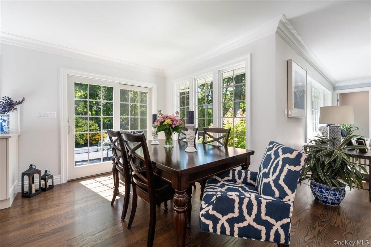 Dining room, Interior, Wood Texture Flooring