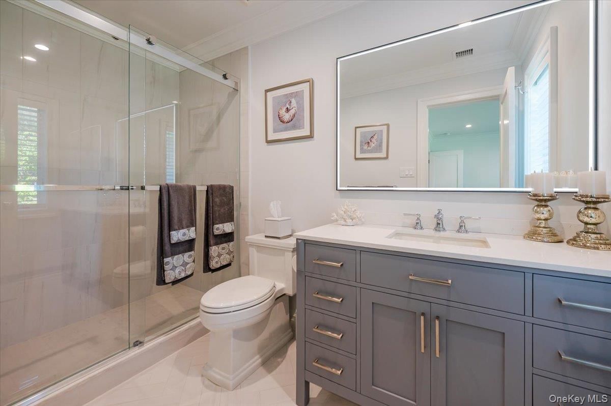 Bathroom, Glass Shower, Interior