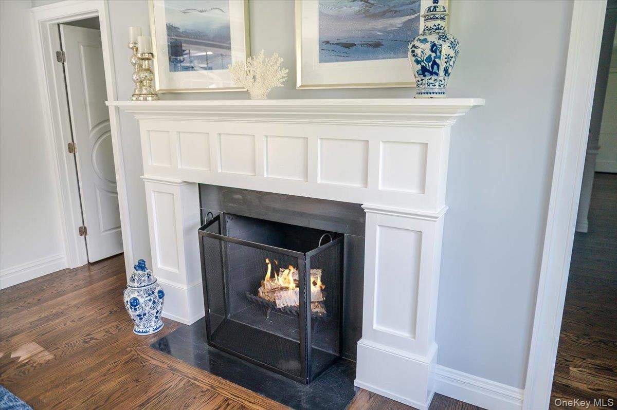 Fireplace, Interior, Wood Texture Flooring