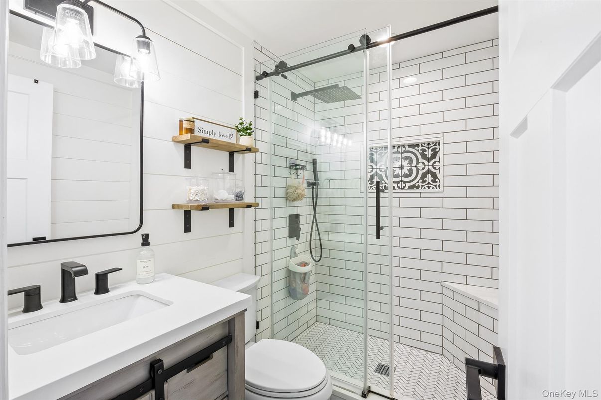Bathroom, Glass Shower, Interior