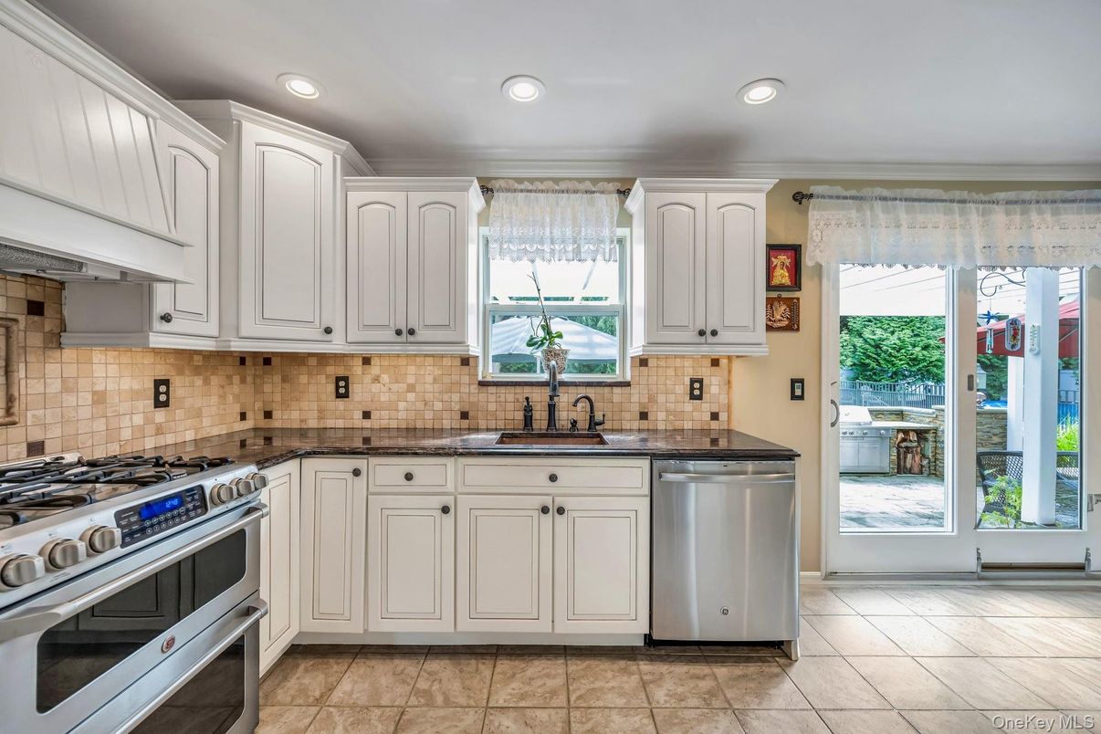 Interior, Kitchen, Recessed Lighting, Stainless Steel Appliances