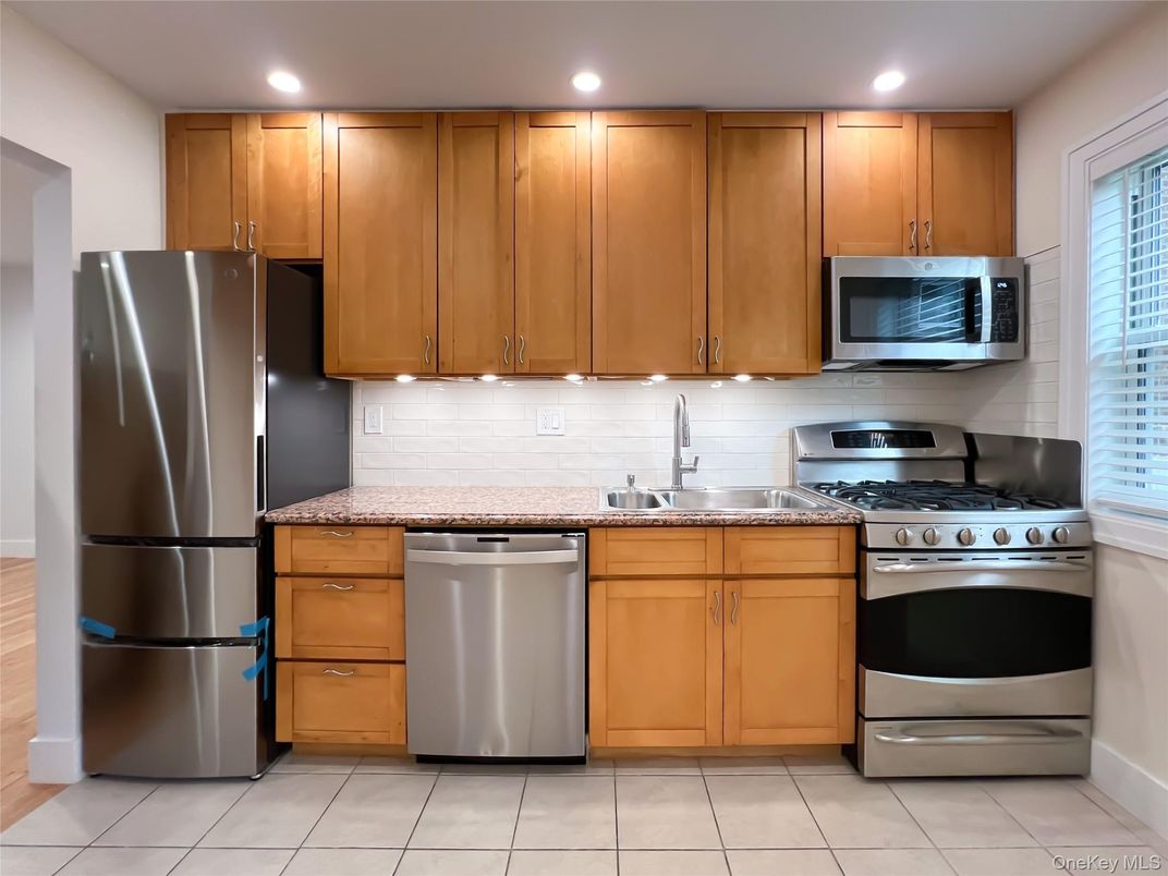 Interior, Kitchen, Recessed Lighting, Stainless Steel Appliances