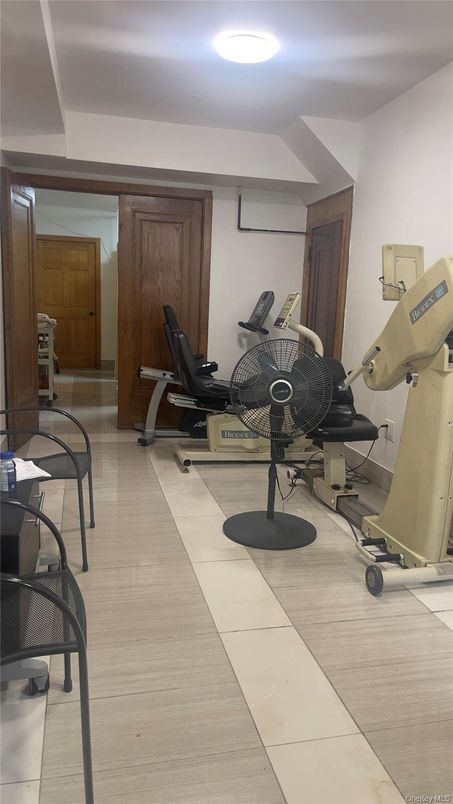 Fitness Equipment, Gym, Interior, Wood Texture Flooring