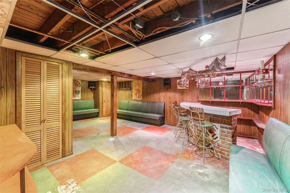 Interior, Recessed Lighting, Wooden Walls