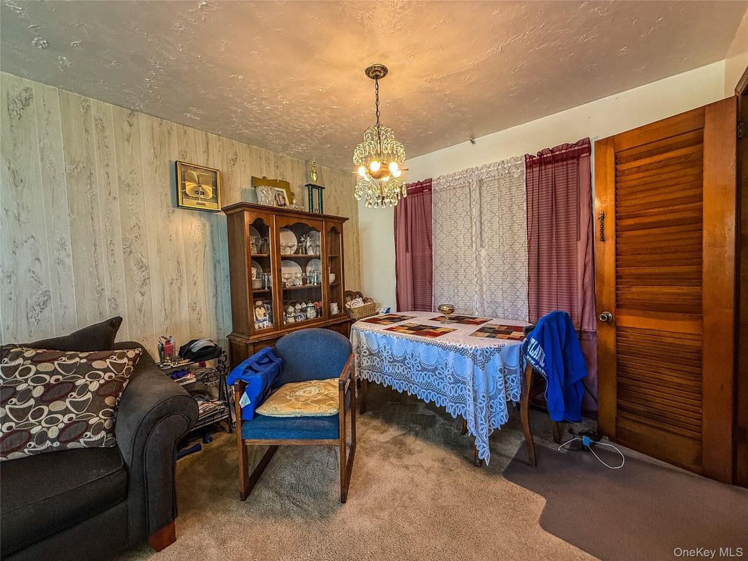 Chandelier, Interior, Wooden Walls