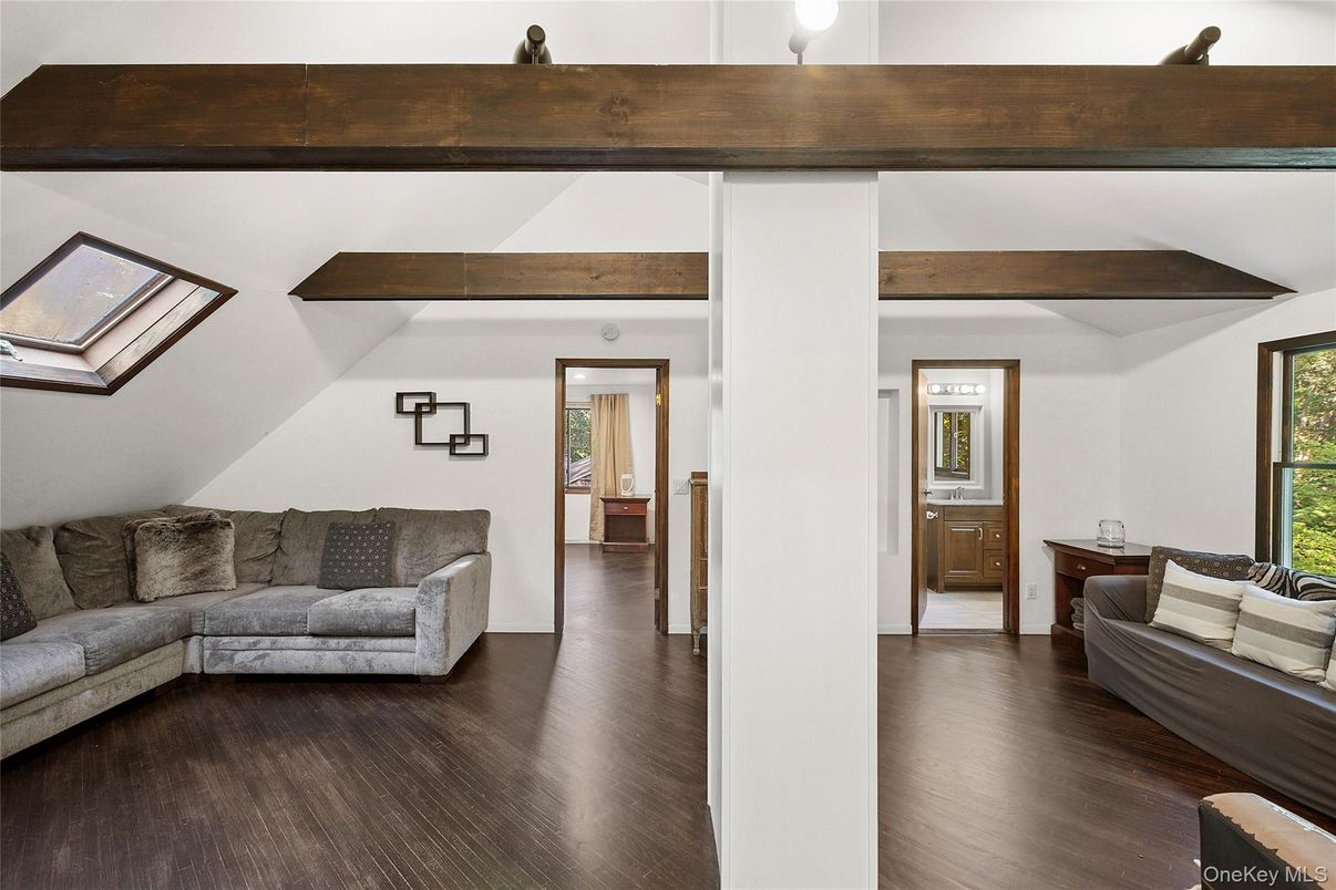 Interior, Living room, Wooden Beams, Wood Texture Flooring