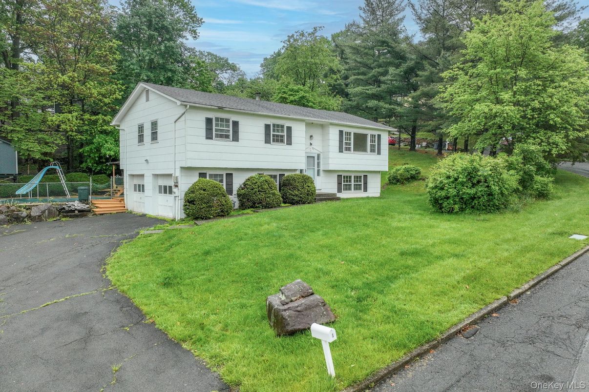 Attached, Backyard, Exterior, Facade, Raised Ranch
