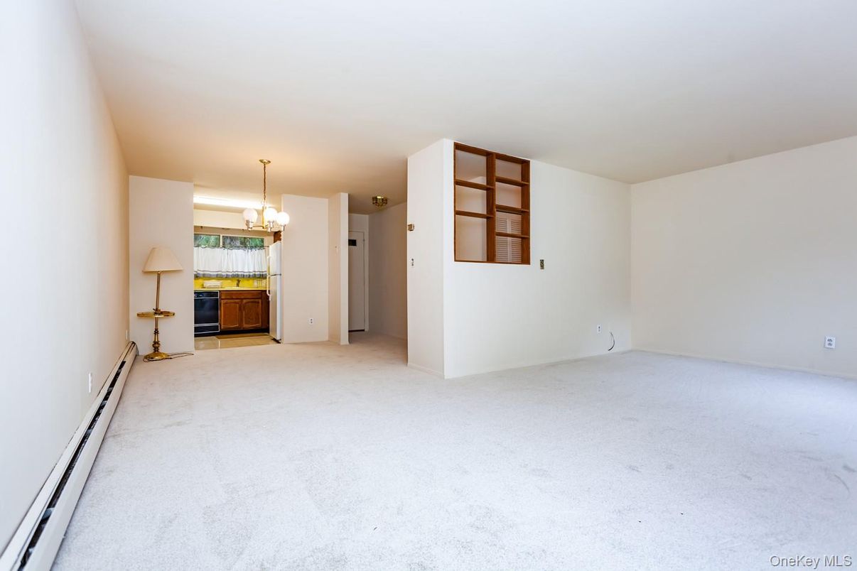 Chandelier, Empty room, Interior