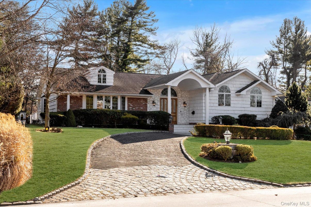 Exterior, Facade, Brick Facade, Cape Cod