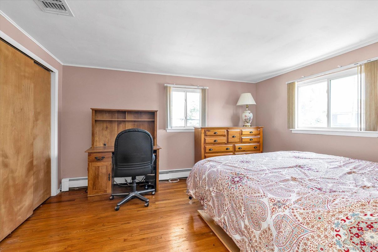 Bedroom, Home Office, Interior, Wood Texture Flooring