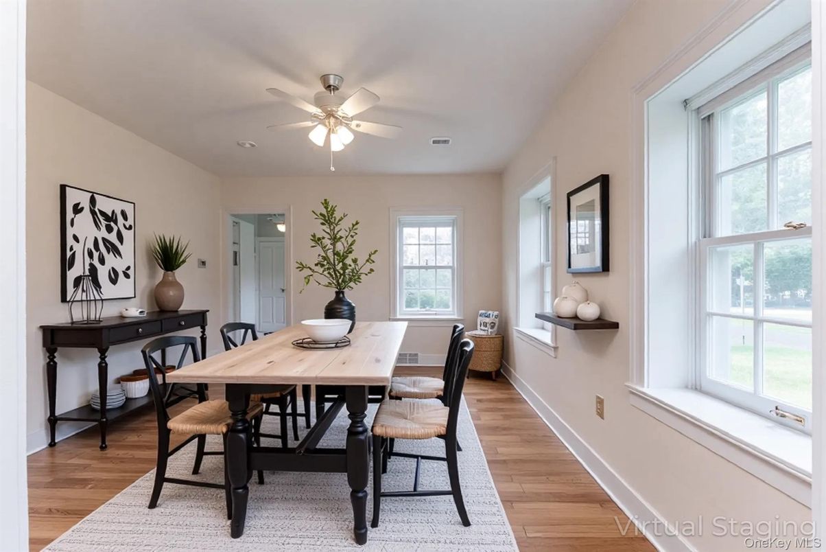 Dining room, Interior, Wood Texture Flooring