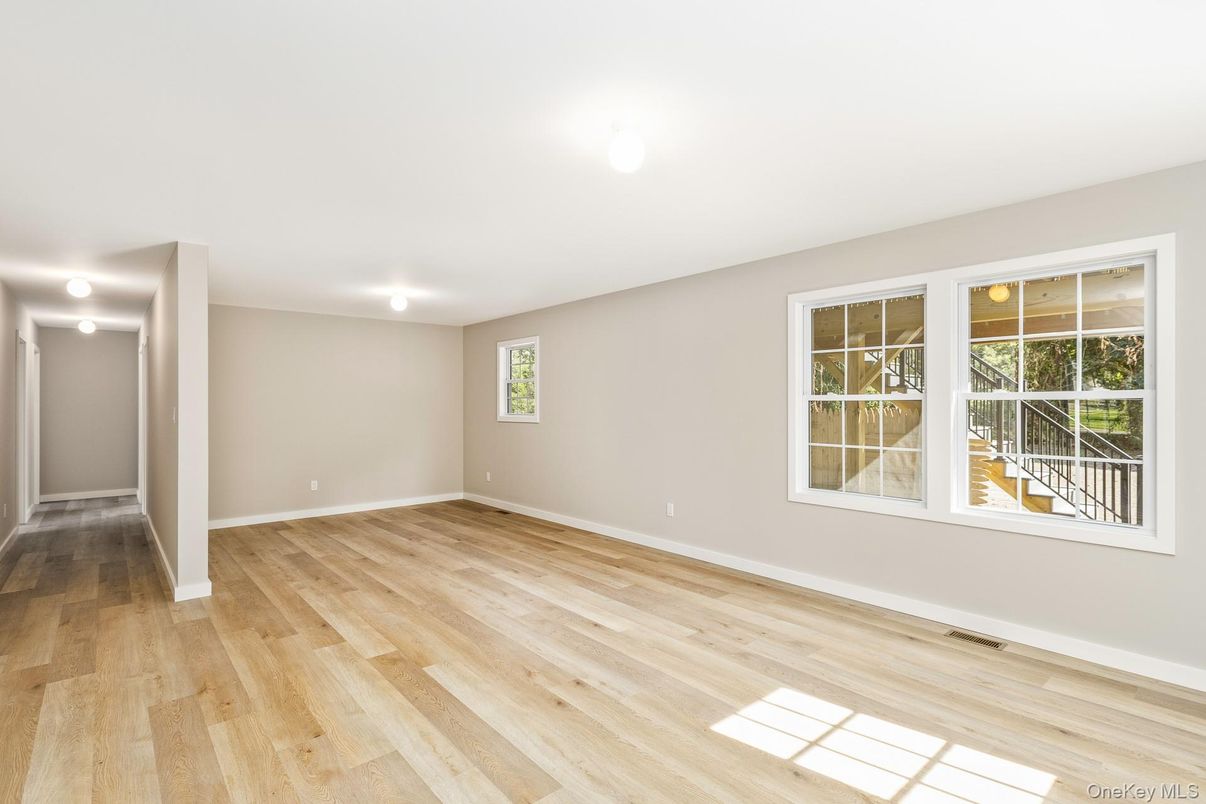 Empty room, Interior, Wood Texture Flooring
