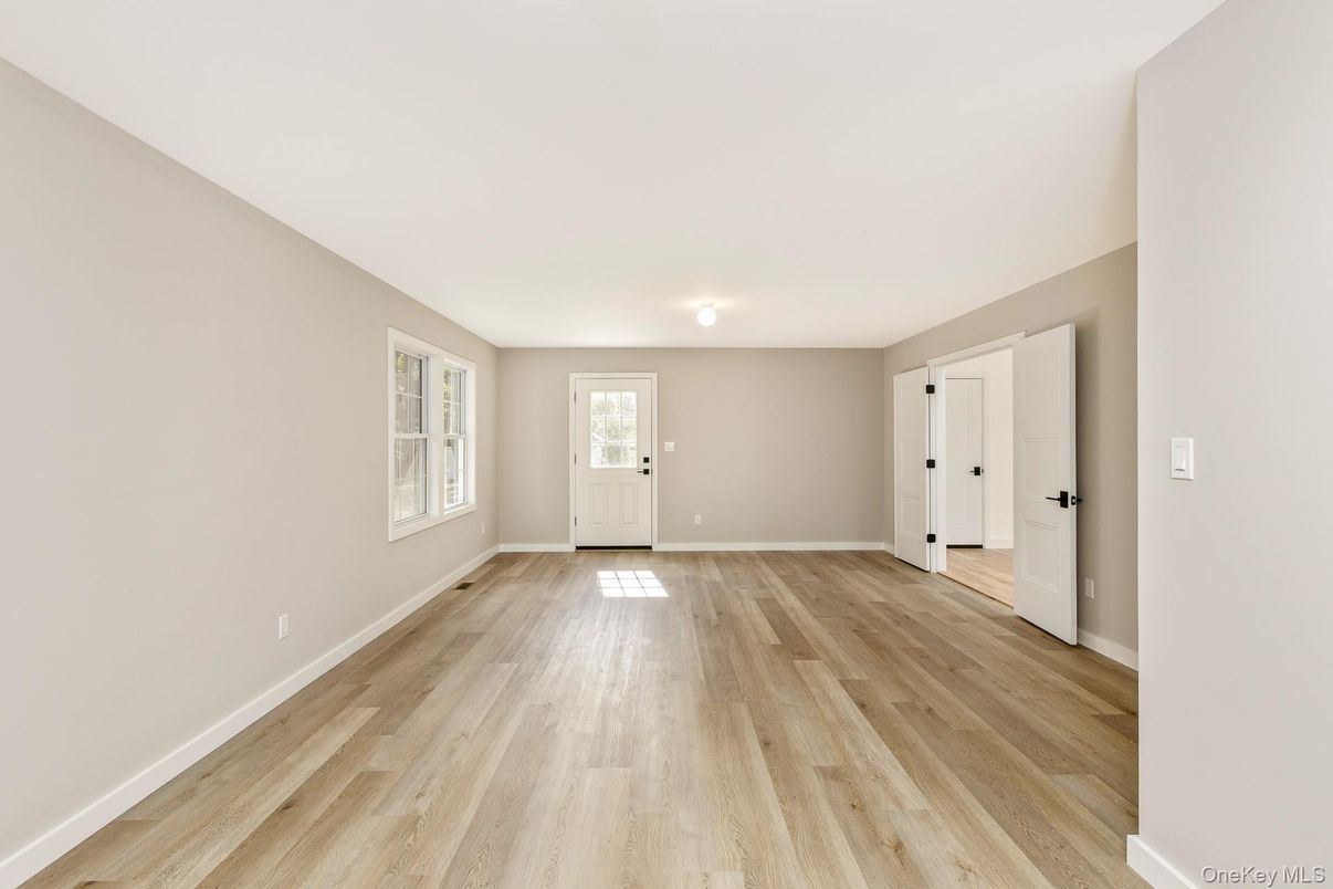 Empty room, Interior, Wood Texture Flooring