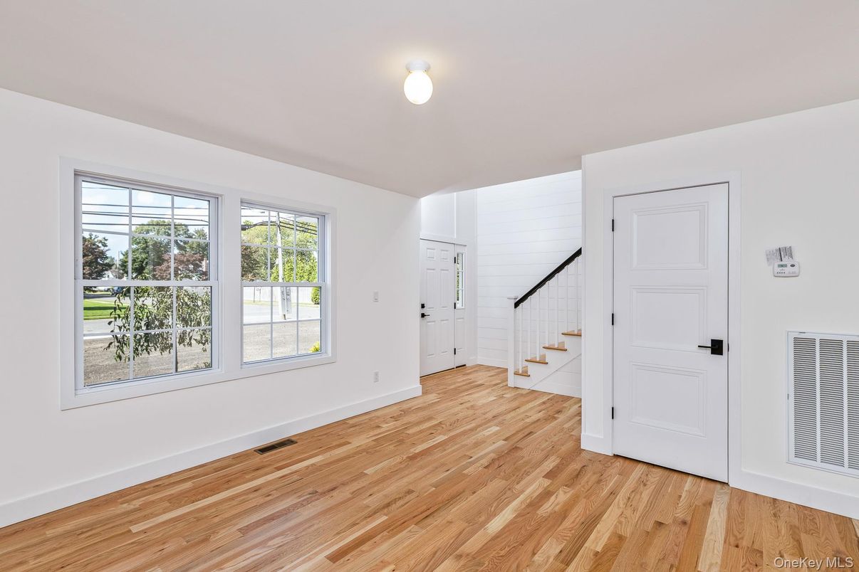 Empty room, Interior, Wood Texture Flooring