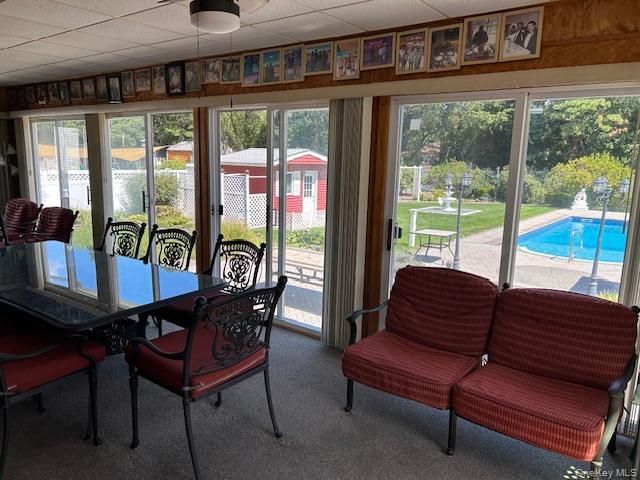 Dining room, Interior, Sun Room