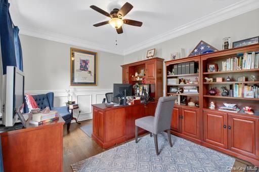 Home Office, Interior, Wood Texture Flooring