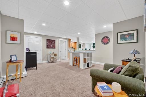 Interior, Kitchen, Living room, Recessed Lighting