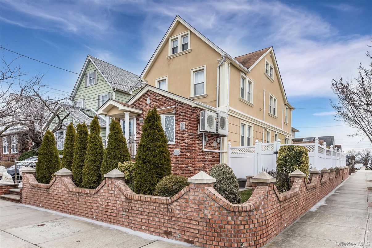 Exterior, Facade, Brick Facade, Tudor Revival