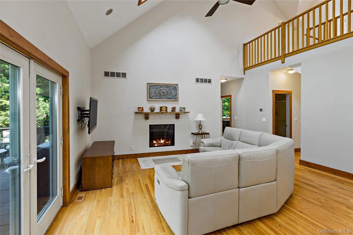 Fireplace, Interior, Living room, Wood Texture Flooring