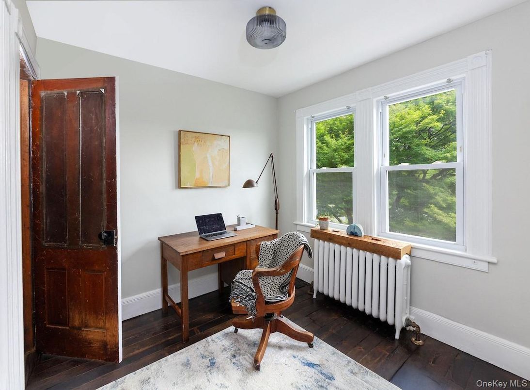 Home Office, Interior, Wood Texture Flooring