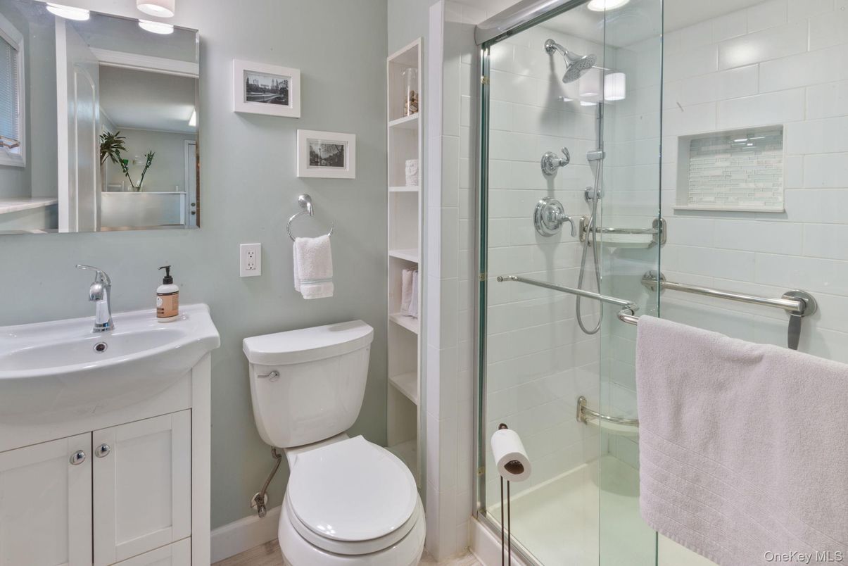 Bathroom, Glass Shower, Interior