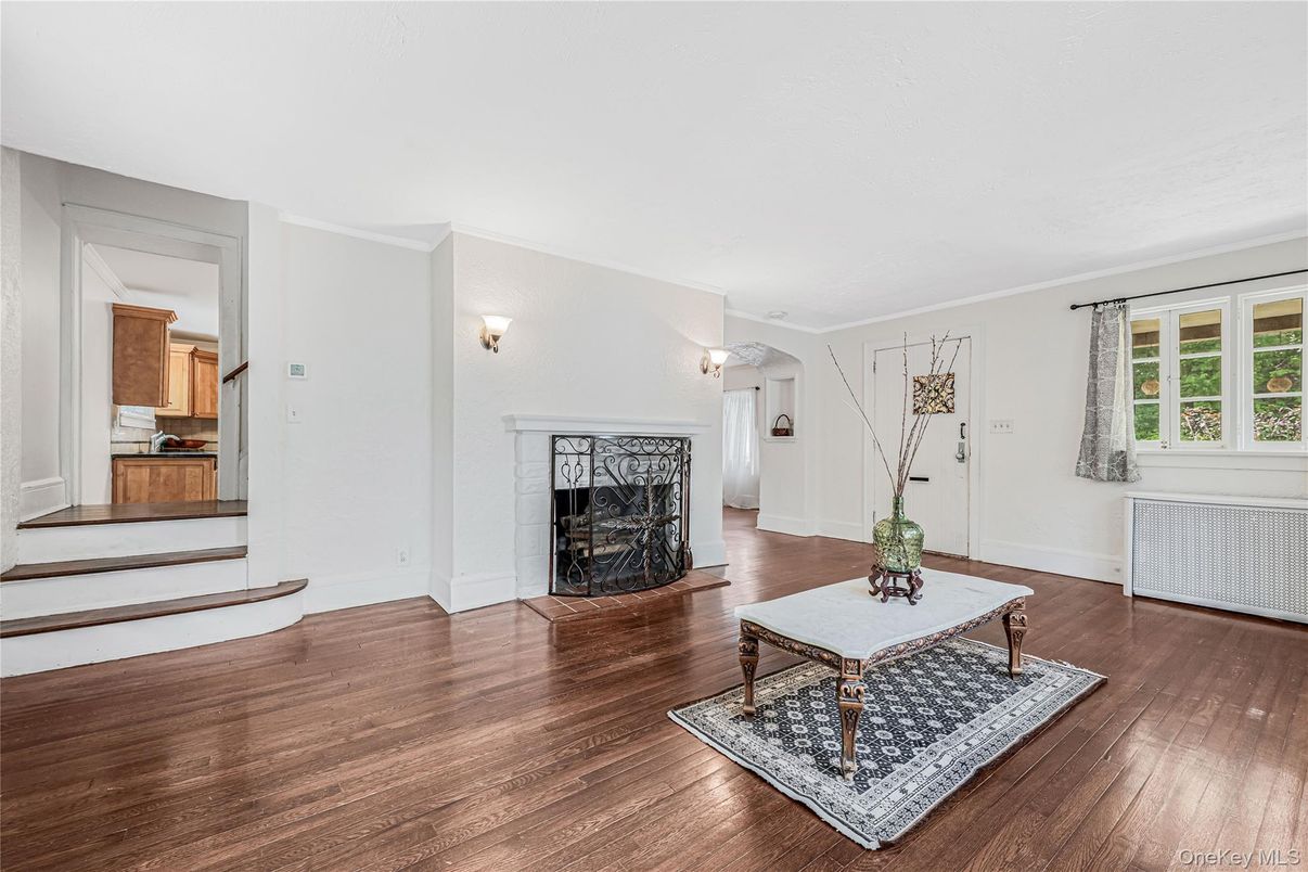 Fireplace, Interior, Wood Texture Flooring