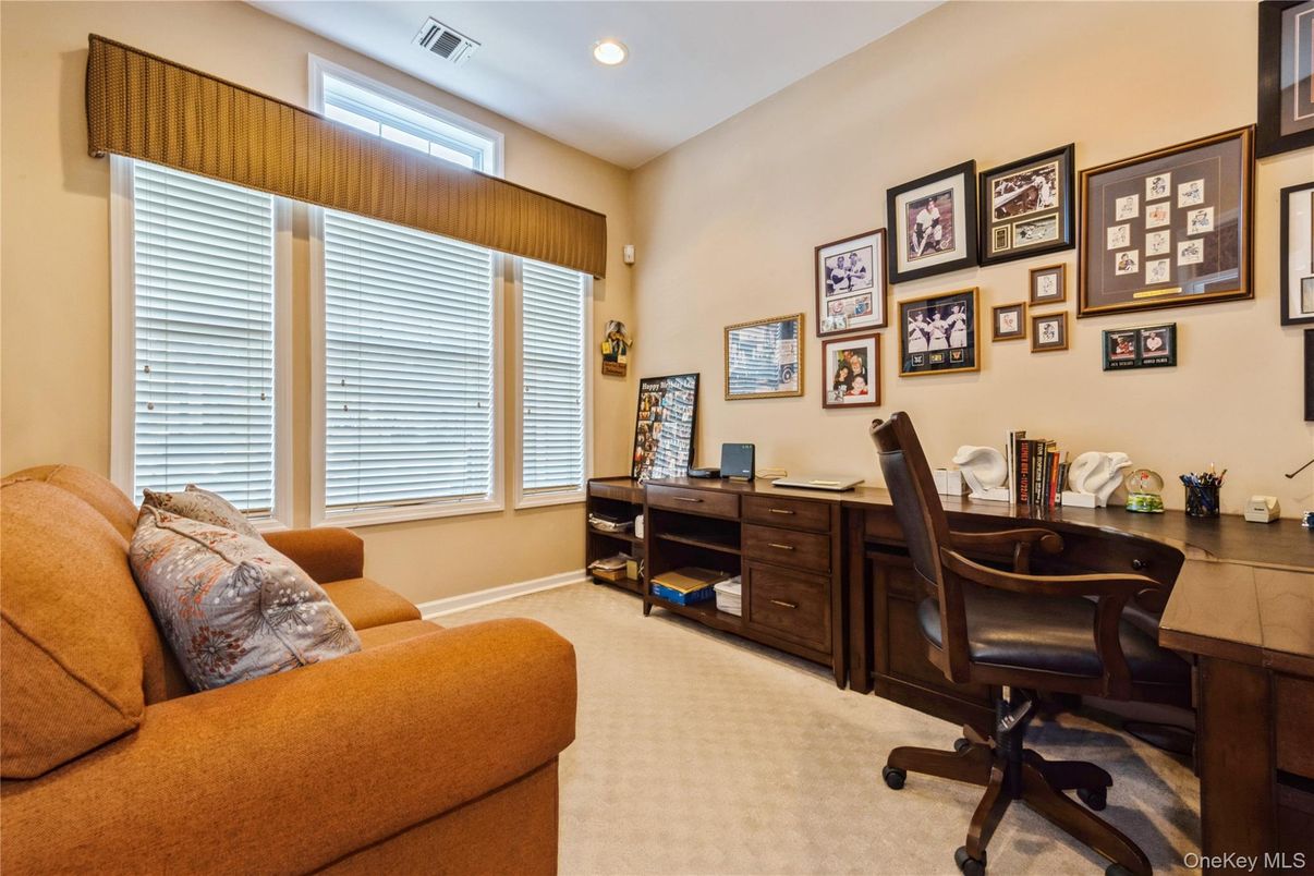 Home Office, Interior, Recessed Lighting