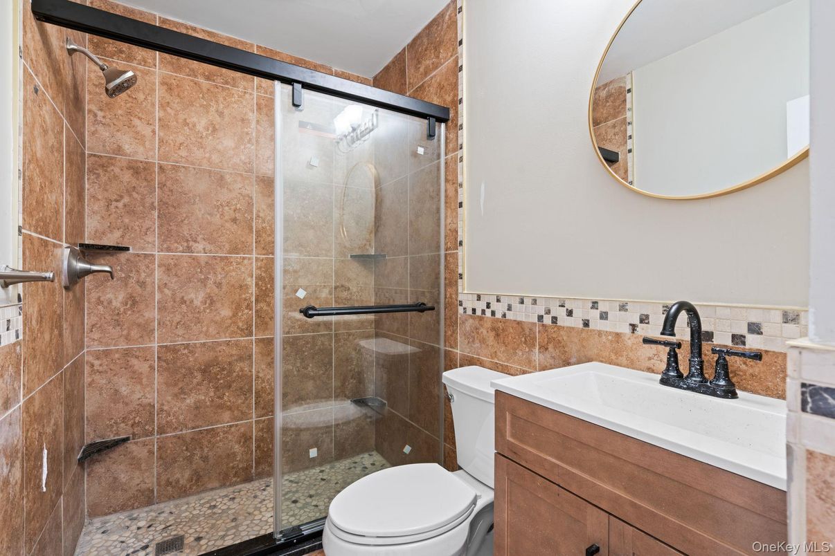 Bathroom, Glass Shower, Interior