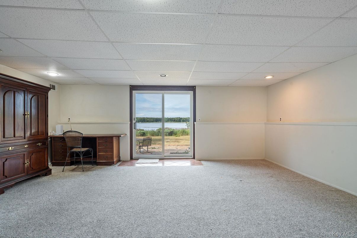 Home Office, Interior, Recessed Lighting