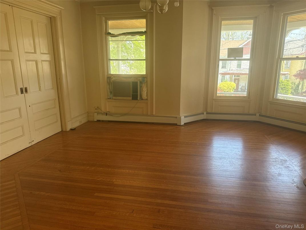 Empty room, Interior, Wood Texture Flooring