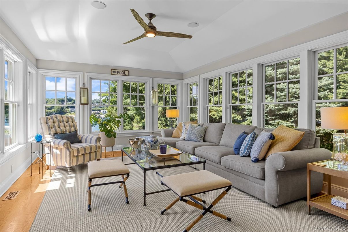 Interior, Living room, Sun Room, Wood Texture Flooring