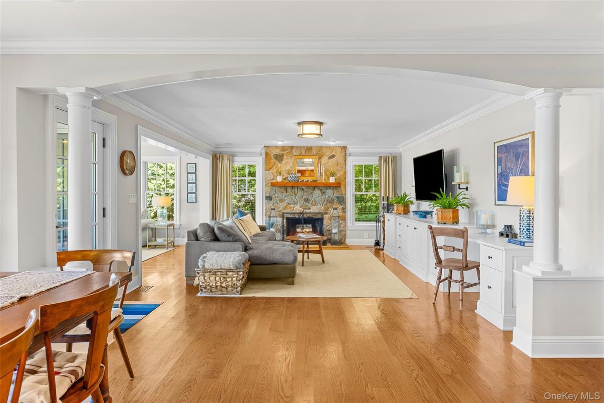 Fireplace, Interior, Living room, Wood Texture Flooring