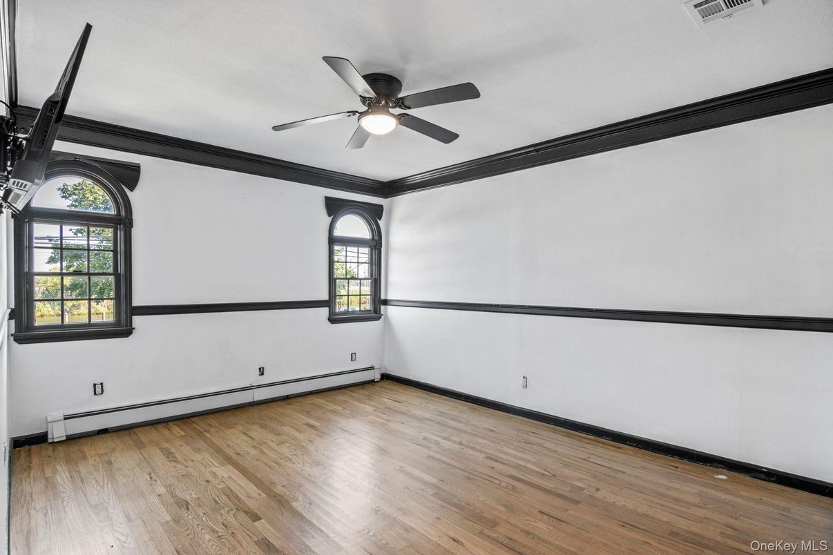 Empty room, Interior, Wood Texture Flooring