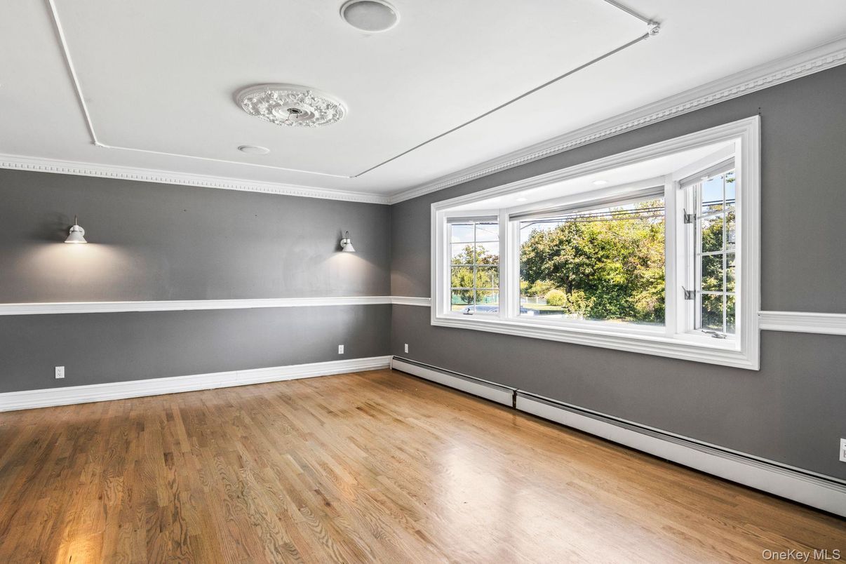 Empty room, Interior, Wood Texture Flooring