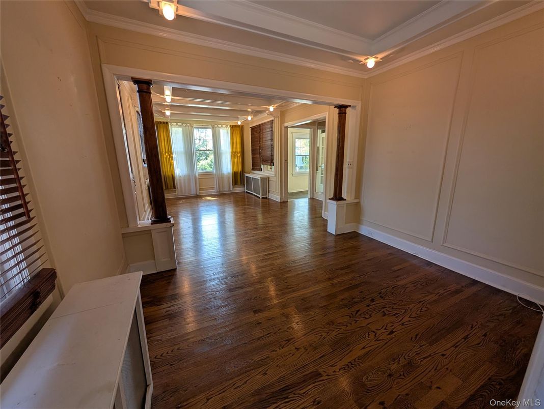 Empty room, Interior, Wood Texture Flooring