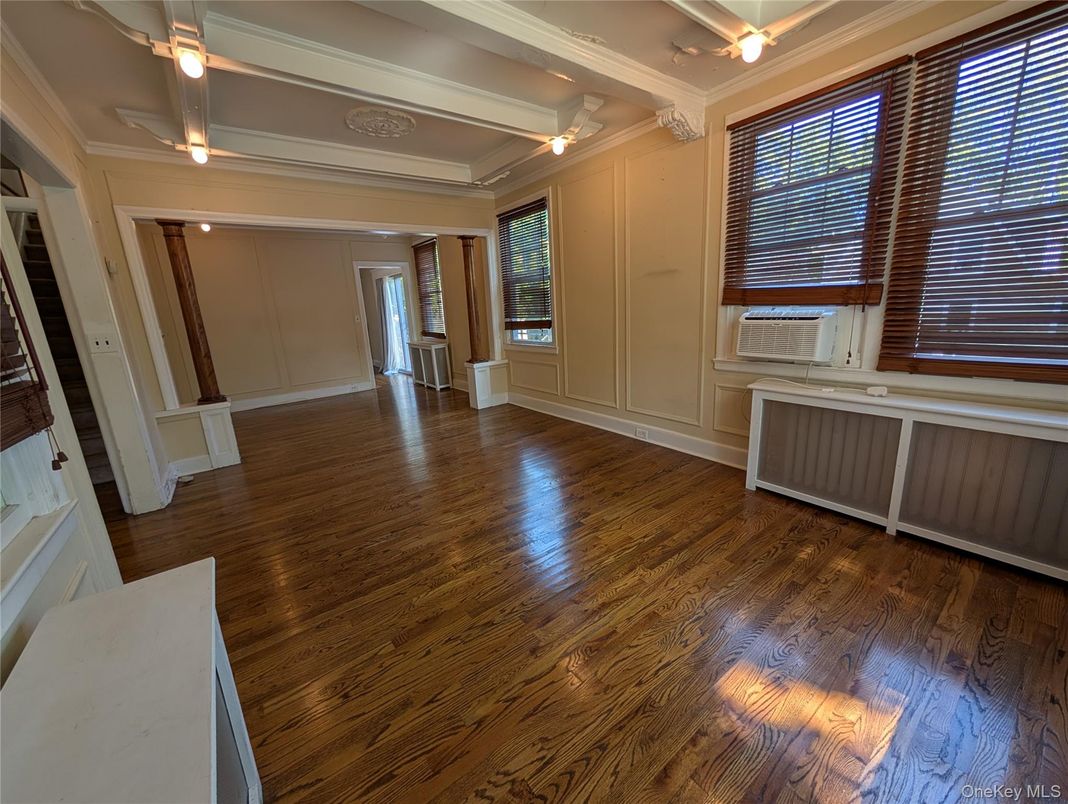 Empty room, Interior, Wood Texture Flooring