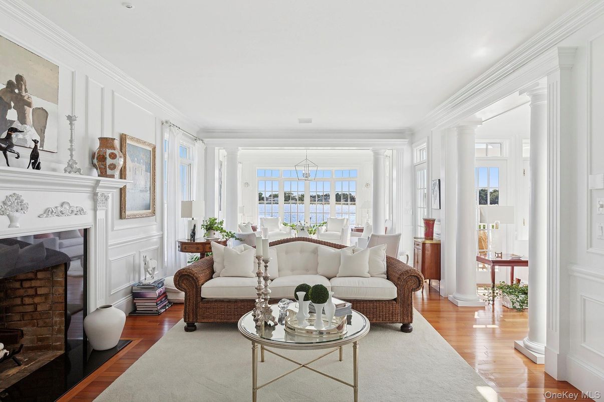 Fireplace, Interior, Living room, Water, Wood Texture Flooring