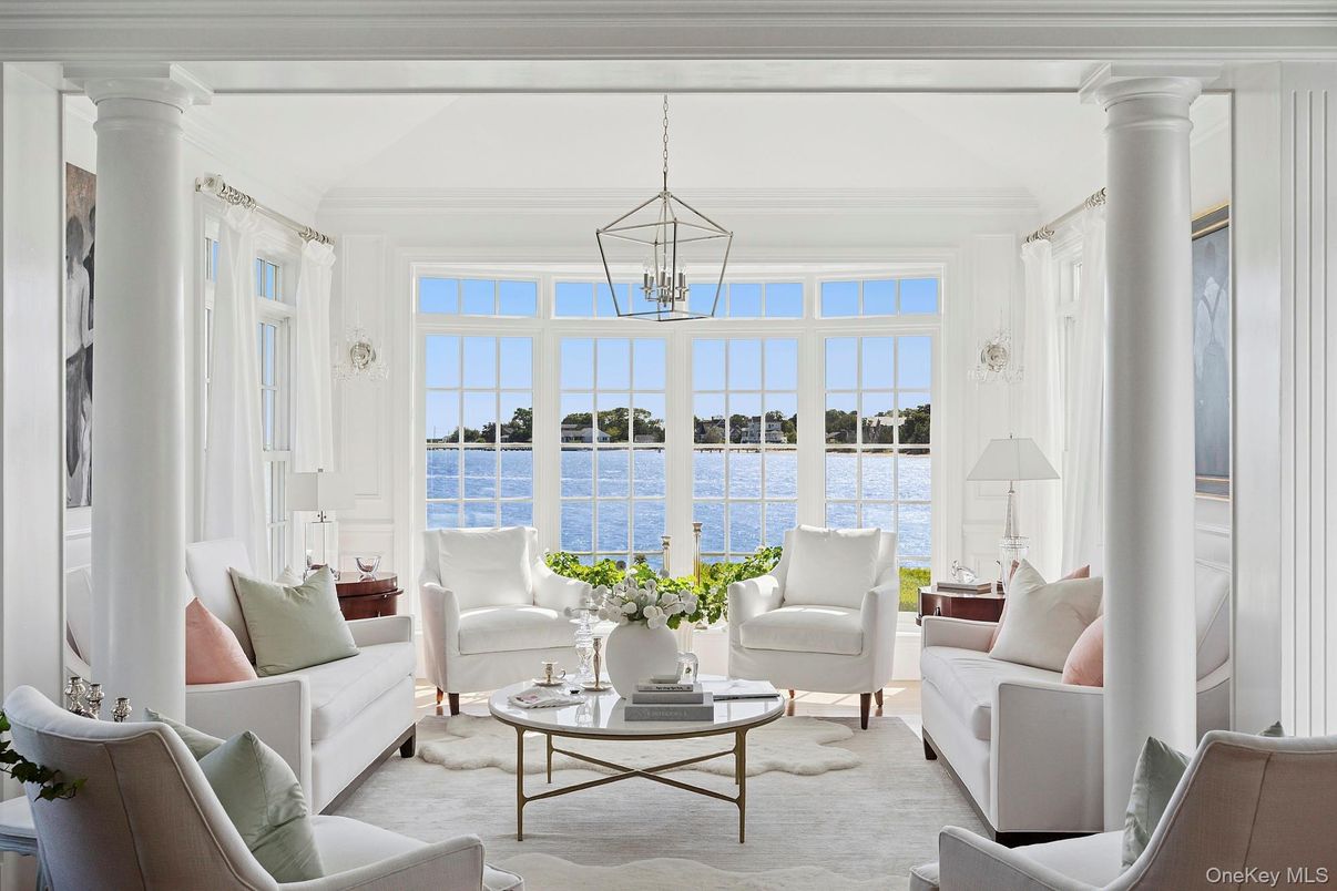 Interior, Living room, Pendant Lights, Water